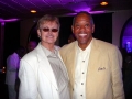 Rick Roberts and Abe Thompson at Joe Jackson's 80th birthday party.