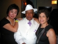 Linda Mensch and Jenny Guo at Joe Jackson's 80th birthday party. Joe founded the Jackson 5 and will be starring in his own reality show "Meet Joe Jackson" this year.