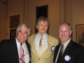 Rick Roberts with Rabbi Barry Axler and Don Garner, President of LLM law group.