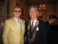 Rick Roberts and David Templin, President of Rotary One 2007-08.
