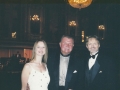 Michelle Companik, Mike Ditka, Rick Roberts at Charity Ball.