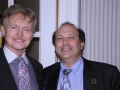 Rick Roberts with healthcare/housing advocate Mark Grach.